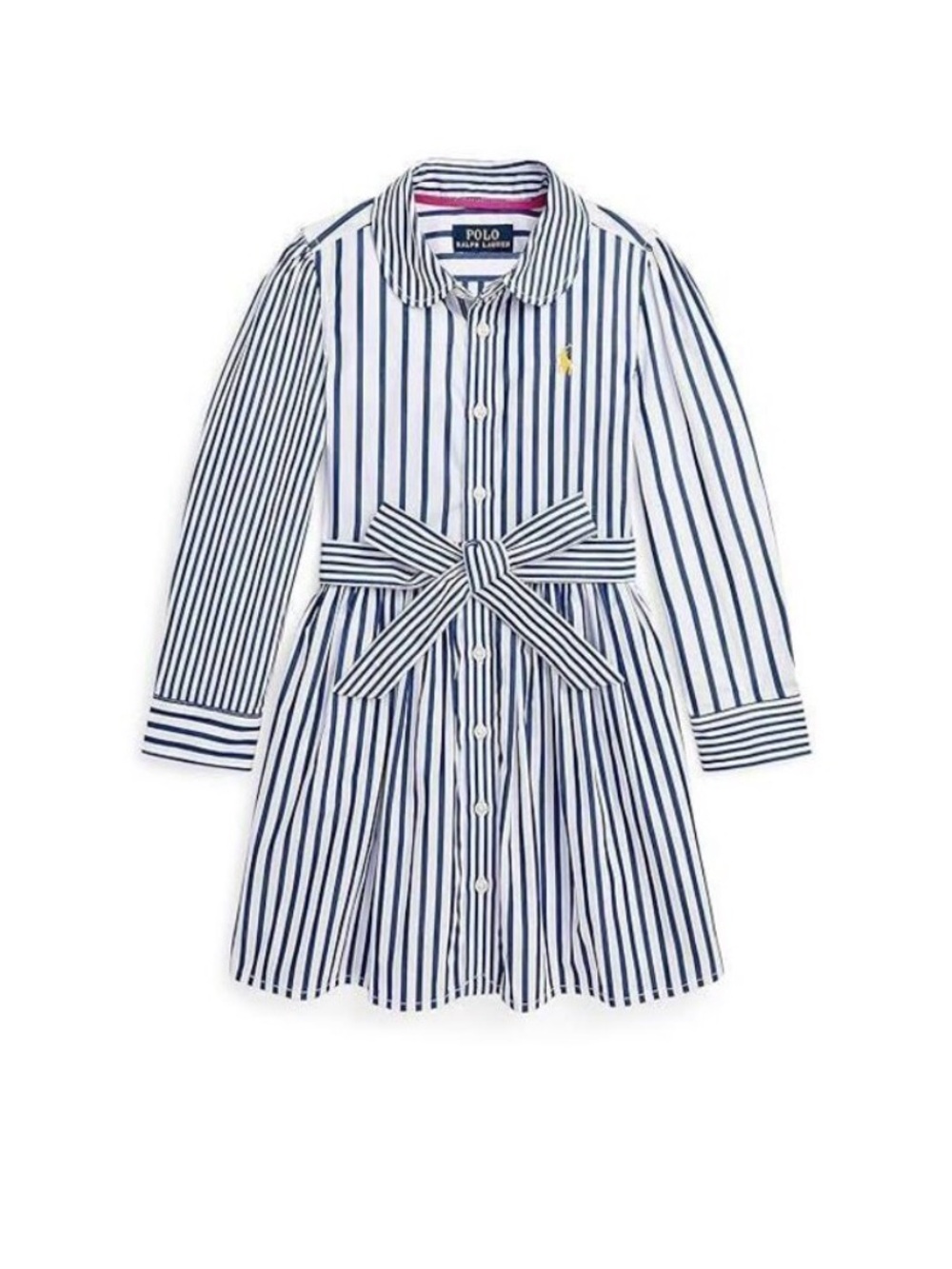 Polo by Ralph Lauren Blue & White Striped Shirt